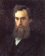 Ivan Nikolaevich Kramskoy Portrait of Pavel Tretyakov Sweden oil painting artist